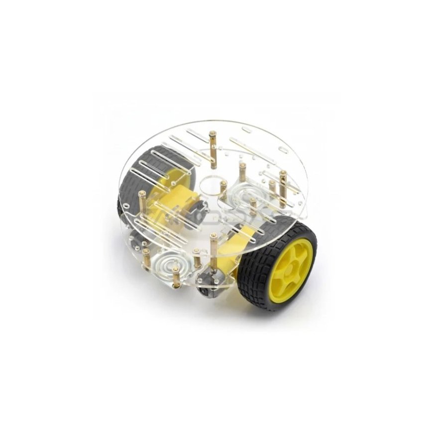 Oem Chassis Round 2WD - Robot Chassis with DC Motor Drive – 2