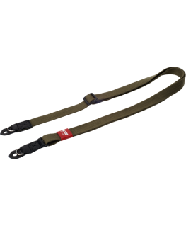 ARTISANARTIST Artisan & Artist I ACAM-100AA I Slim & Soft Cloth Camera strap - Leica M/mirrorless (w/Ring) Khaki