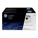 HP 53X, alkuperäinen riittoisa musta LaserJet-värikasetti, kaksoispakkaus HP 53X, alkuperäinen riittoisa musta LaserJet-värikasetti, kaksoispakkaus