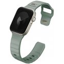 UNIQ-ranneke Stride Apple Watch Series1/2/3/4/5/6/7/8/9/SE/SE2 38/40/41mm FKM-kumiranneke miętowy/ice