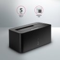 Axagon ADSA-SN HDD/SSD dokkimisjaam USB 3.2 Gen 1 (3.1 Gen 1) Type-A Must Axagon ADSA-SN HDD/SSD dokkimisjaam USB 3.2 Gen 1 (3.1 Gen 1) Type-A Must
