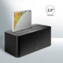 Axagon ADSA-SN saugojimo diskų prijungimo stotis USB 3.2 Gen 1 (3.1 Gen 1) Type-A Juoda Axagon ADSA-SN saugojimo diskų prijungimo stotis USB 3.2 Gen 1 (3.1 Gen 1) Type-A Juoda