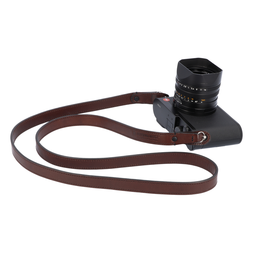 ARTISANARTIST Artisan & Artist I ACAM-288 I Leather Strap with Longer Length (w/Ring-type/Eyelets) Dark Brown – 3