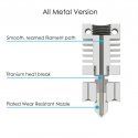Micro Swiss full metal hotend kit with heater block for Creality CR-10 printers Micro Swiss full metal hotend kit with heater block for Creality CR-10 printers