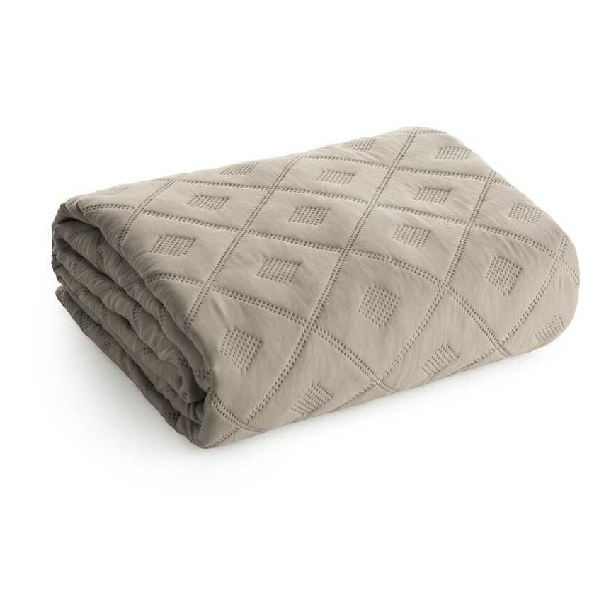 Eurofirany D91/N/ALARA6 170X210 DARK BEIGE Bedspread – 2