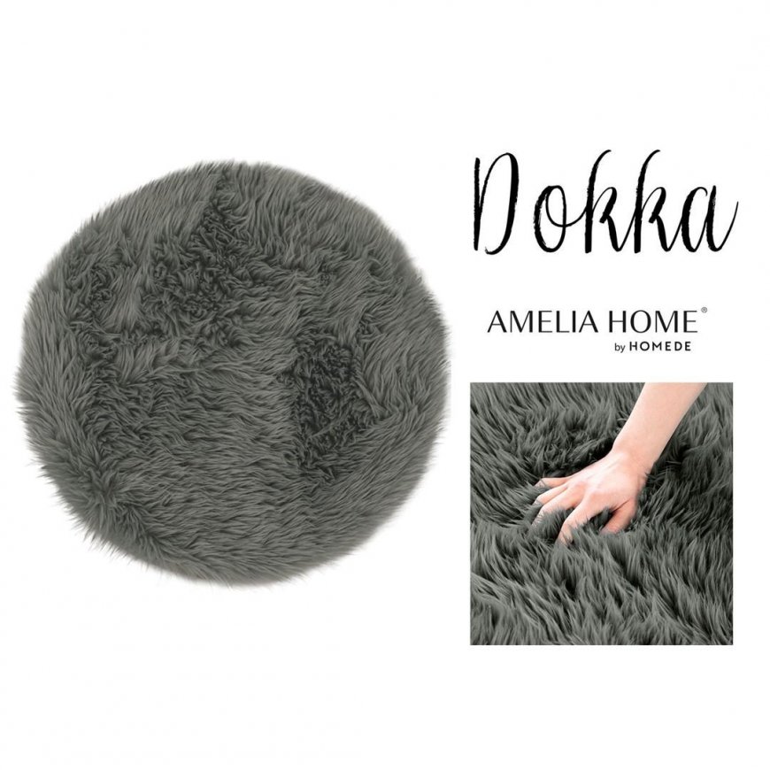 AmeliaHome Carpet AH DOKKA DARKGREY S75x150 – 3