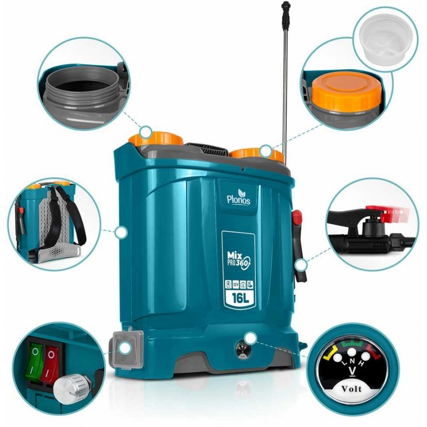 Cordless sprayer with mixer Plonos PL-604 – 3