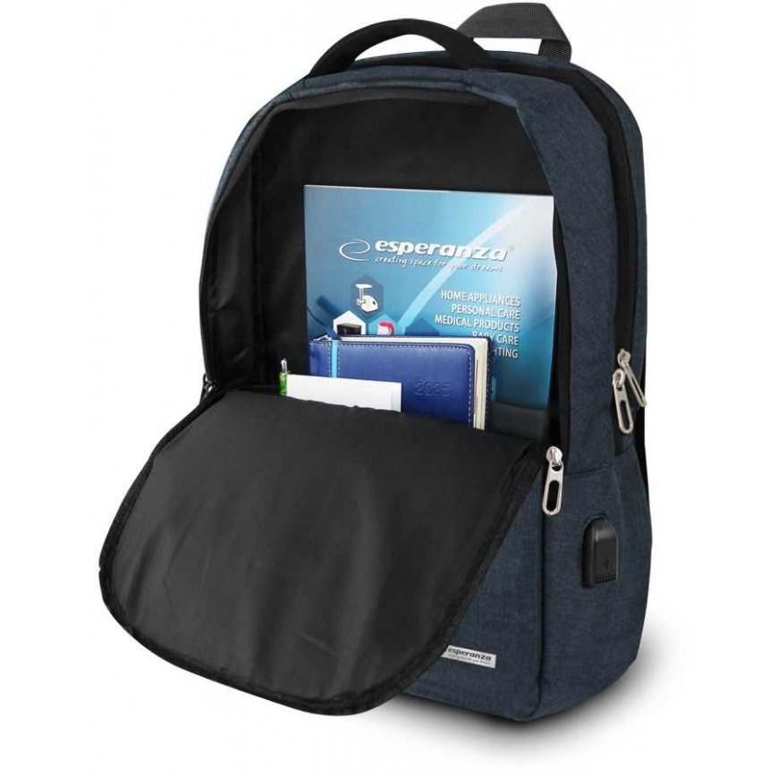 Esperanza ET196 Laptop Backpack 15.6'' Blue – 2