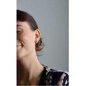 Beneto Charming silver round earrings AGUC2674 Beneto Charming silver round earrings AGUC2674
