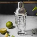 Baarimestarin lasi juomasekoittimeen cocktaileja resepteineen 400ml Klausberg KB-7647 Baarimestarin lasi juomasekoittimeen cocktaileja resepteineen 400ml Klausberg KB-7647