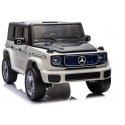 Lean Cars Vienvietis vaikiškas elektromobilis Mercedes EQG 4x4, baltas Lean Cars Vienvietis vaikiškas elektromobilis Mercedes EQG 4x4, baltas