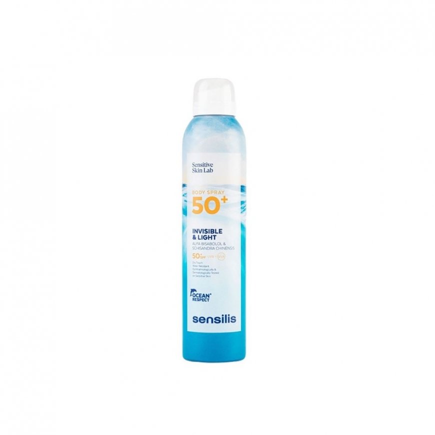 Sensilis Body Sunscreen Spray Invisible & Light, 200 ml