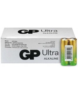 GP Battery Alkaline LR6/AA batteries gp ultra 40 pcs. (g-tech)
