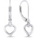Brilio Silver Romantic Silver Earrings Hearts EA729W Brilio Silver Romantic Silver Earrings Hearts EA729W