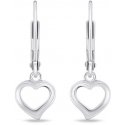 Brilio Silver Romantic Silver Earrings Hearts EA729W Brilio Silver Romantic Silver Earrings Hearts EA729W