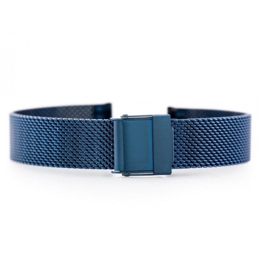 Blue Pacific M6 bracelet - HQ mesh - dark blue 14mm