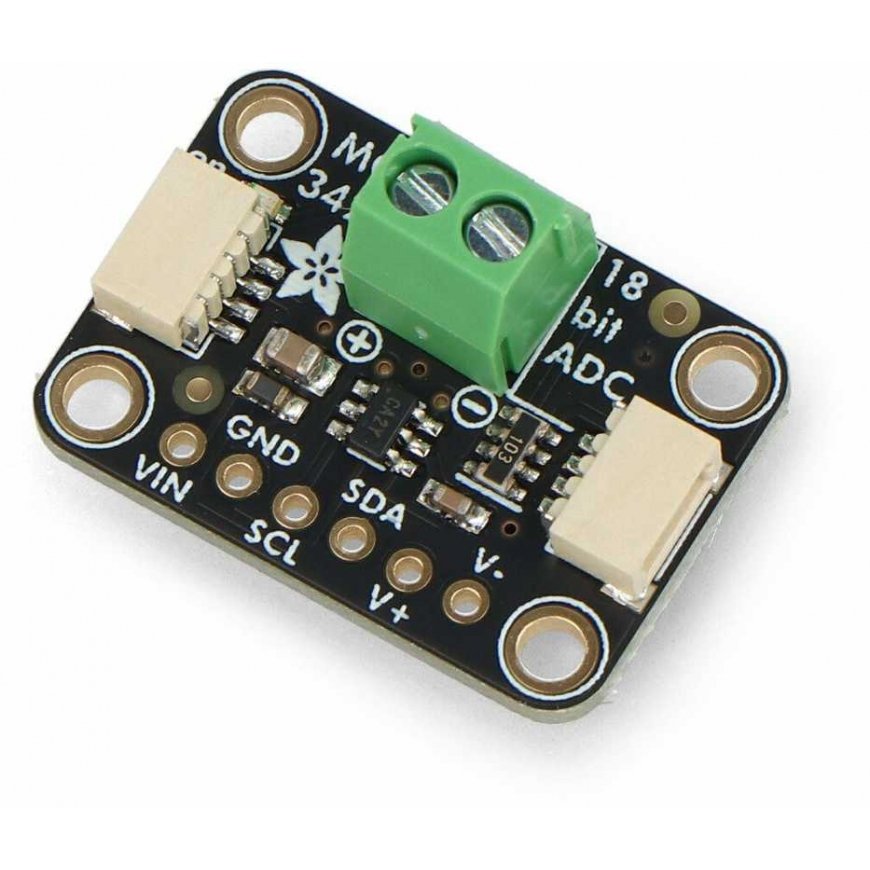 MCP3421 – 18-bit 1-channel I2C ADC – STEMMA QT/Qwiic – Adafruit 5870