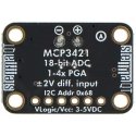 MCP3421 – 18-bit 1-channel I2C ADC – STEMMA QT/Qwiic – Adafruit 5870 MCP3421 – 18-bit 1-channel I2C ADC – STEMMA QT/Qwiic – Adafruit 5870