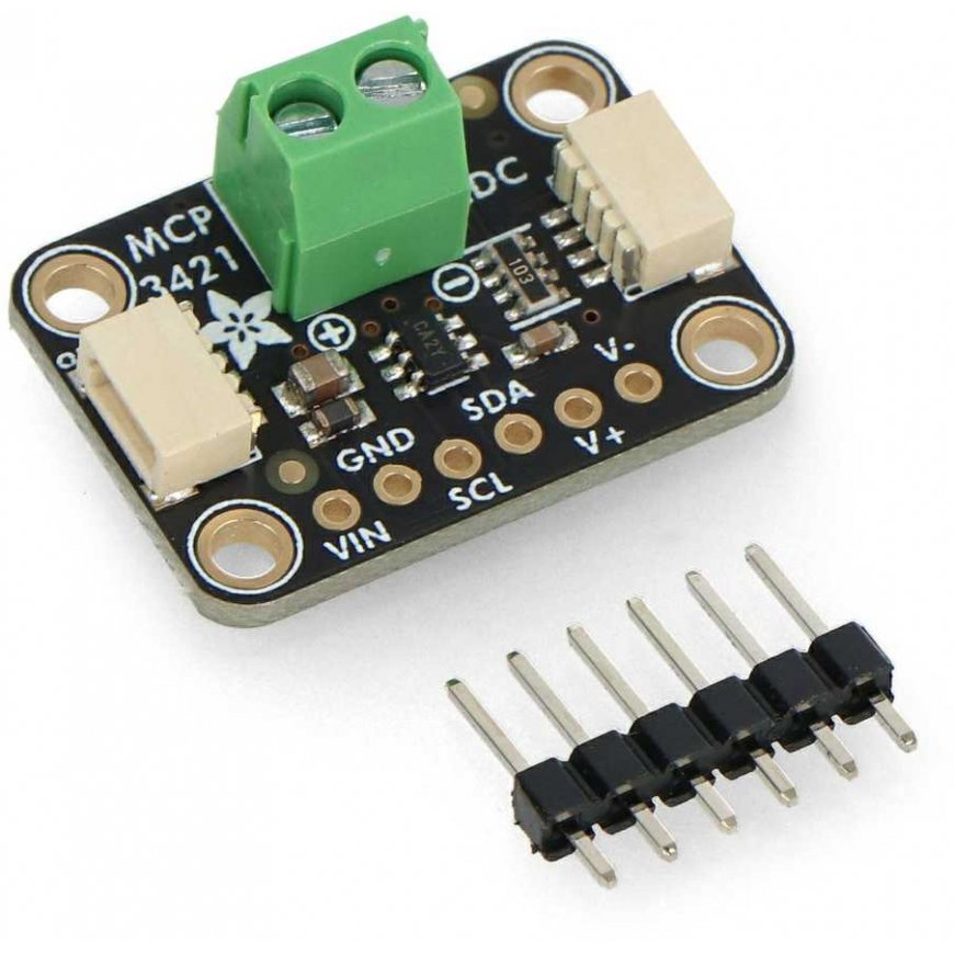 MCP3421 – 18-bit 1-channel I2C ADC – STEMMA QT/Qwiic – Adafruit 5870 – 4