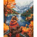 Beldizart Diamond Painting with Frame 40x50 cm Autumn Harmony DP404 Beldizart Diamond Painting with Frame 40x50 cm Autumn Harmony DP404