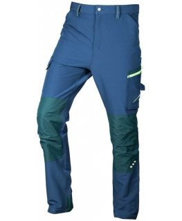 Neo Work trousers Mix&Match, stretch, blue and green, size XL