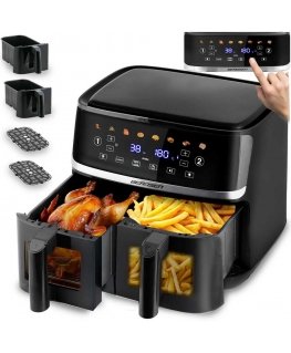 Friteerauskeitin Suuri ilmakeitin Berdsen BD-657 musta
