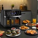 Deep fryer Large air fryer Berdsen BD-657 black
