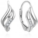 Brilio Silver Charming silver earrings with cubic zirconia EA1179W Brilio Silver Charming silver earrings with cubic zirconia EA1179W