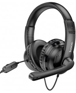 Hoco W103 Magic Tour Gaming Headset Jack Cable 3.5 In-Ear Black