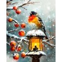 Beldizart Diamond Painting with Frame Snowy 30x40 cm VA819 Beldizart Diamond Painting with Frame Snowy 30x40 cm VA819