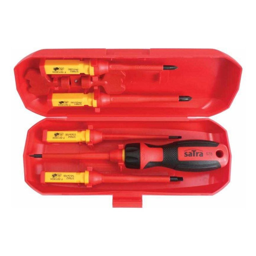 SATRA Set WKRĘTAKÓW IZOLOWANYCH VDE 7 pcs