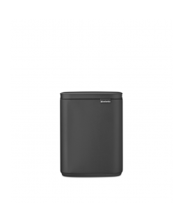 Brabantia Bo Waste Bin, 7L - Mineral Infinite Grey