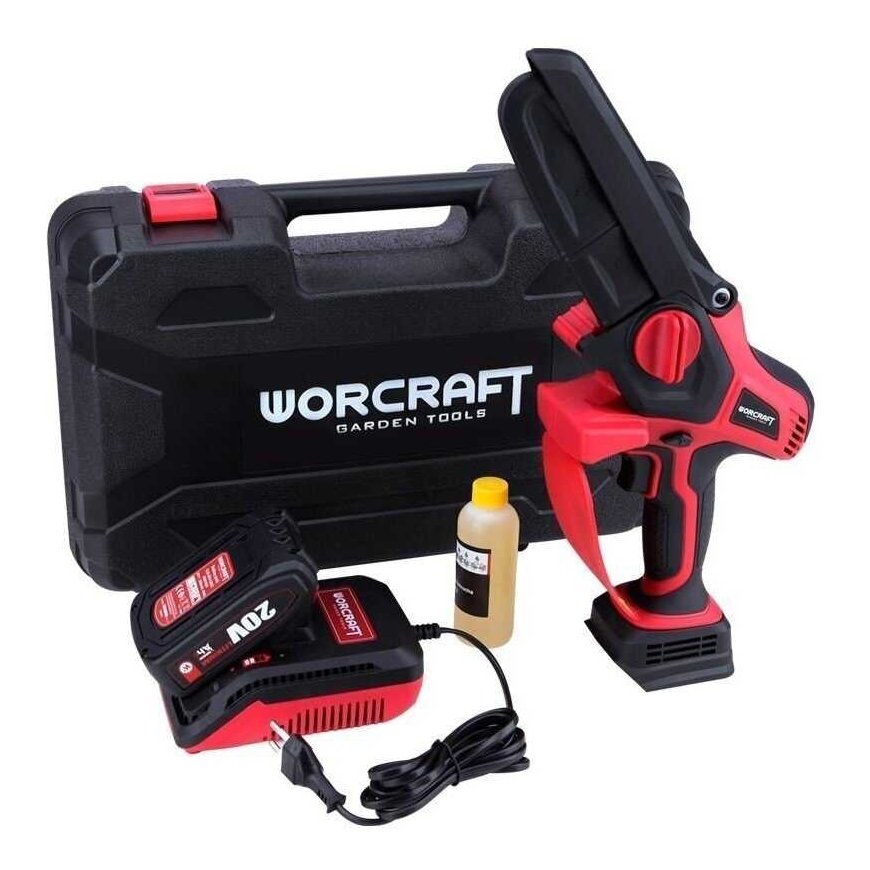 Chainsaw Worcraft Cordless mini chainsaw with plastic case 20V LI-ION – 2