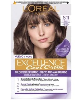 L'Oreal EXCELLENCE COOL dye 6.11-dark ash blonde 192 ml