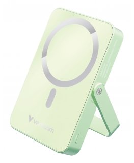 Verbatim Charge 'n' Go Magnetic Wireless Litija polimērs (LiPo) 10000 mAh Bezvadu lādēšana Zaļš