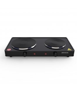 Brock Electronics EP 200 BK Freestanding cooker Electric grill Black