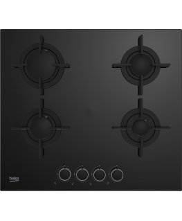 Beko HILG 64222 S Must Sisseehitatud 58 cm Gaas 4 tsoon(id)