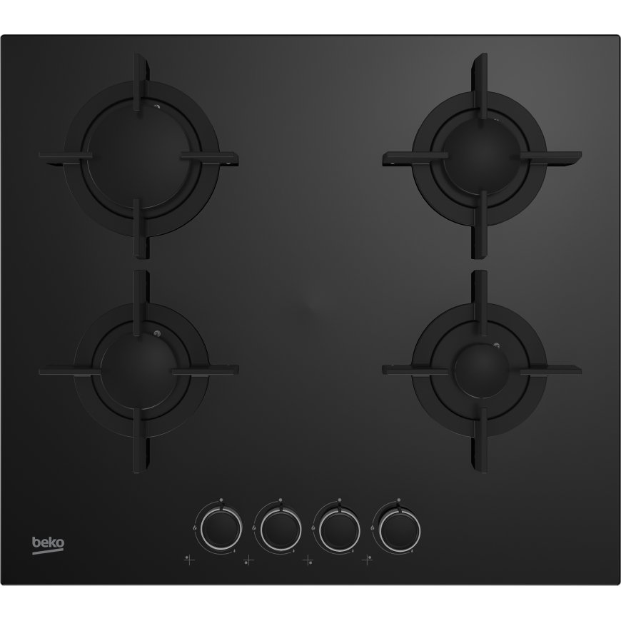Beko HILG 64222 S Черный Встроенный 58 cm Газовый 4 зона(ы)