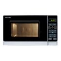 Sharp Home Appliances R-242INW mikrolaineahi Hõbe Eraldiseisev mikrolaineahi Tööpinna peal 20 l 800 Sharp Home Appliances R-242INW mikrolaineahi Hõbe Eraldiseisev mikrolaineahi Tööpinna peal 20 l 800