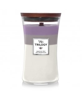 WoodWick Amethyst Sky Trilogy wax candle