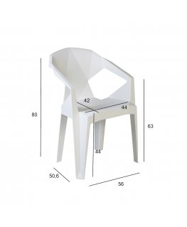 Chair MUZE white