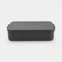 Brabantia Make & Take Pusdienu konteiners 2 L Plastmasa Pelēks 1 pcs Brabantia Make & Take Pusdienu konteiners 2 L Plastmasa Pelēks 1 pcs