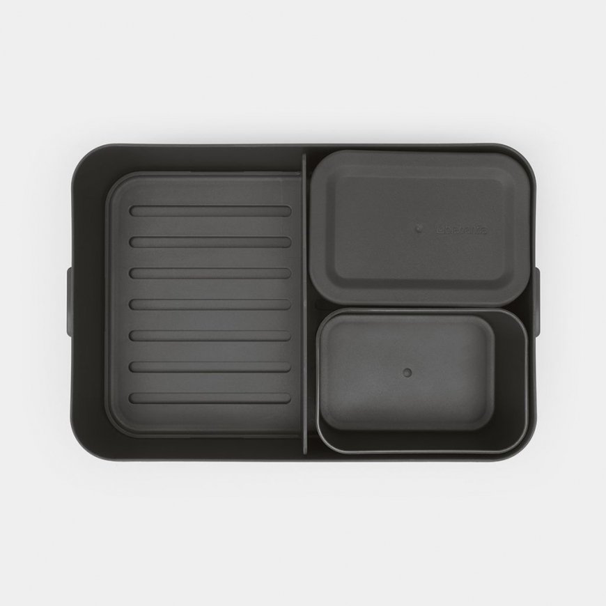 Brabantia Make & Take Talpykla pietums 2 L Plastikas Pilka 1 vnt – 5