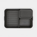 Brabantia Make & Take Lounasrasia 2 L Muovi Harmaa 1 kpl Brabantia Make & Take Lounasrasia 2 L Muovi Harmaa 1 kpl