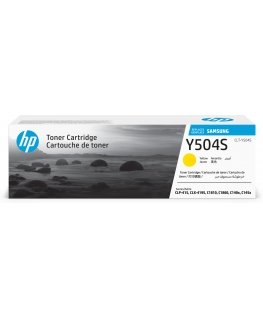 Samsung CLT-Y504S Yellow Original Toner Cartridge