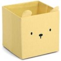 Zeller Muslin toy container COZY KIDS with ears, 28 x 28 x 28 cm Zeller Muslin toy container COZY KIDS with ears, 28 x 28 x 28 cm