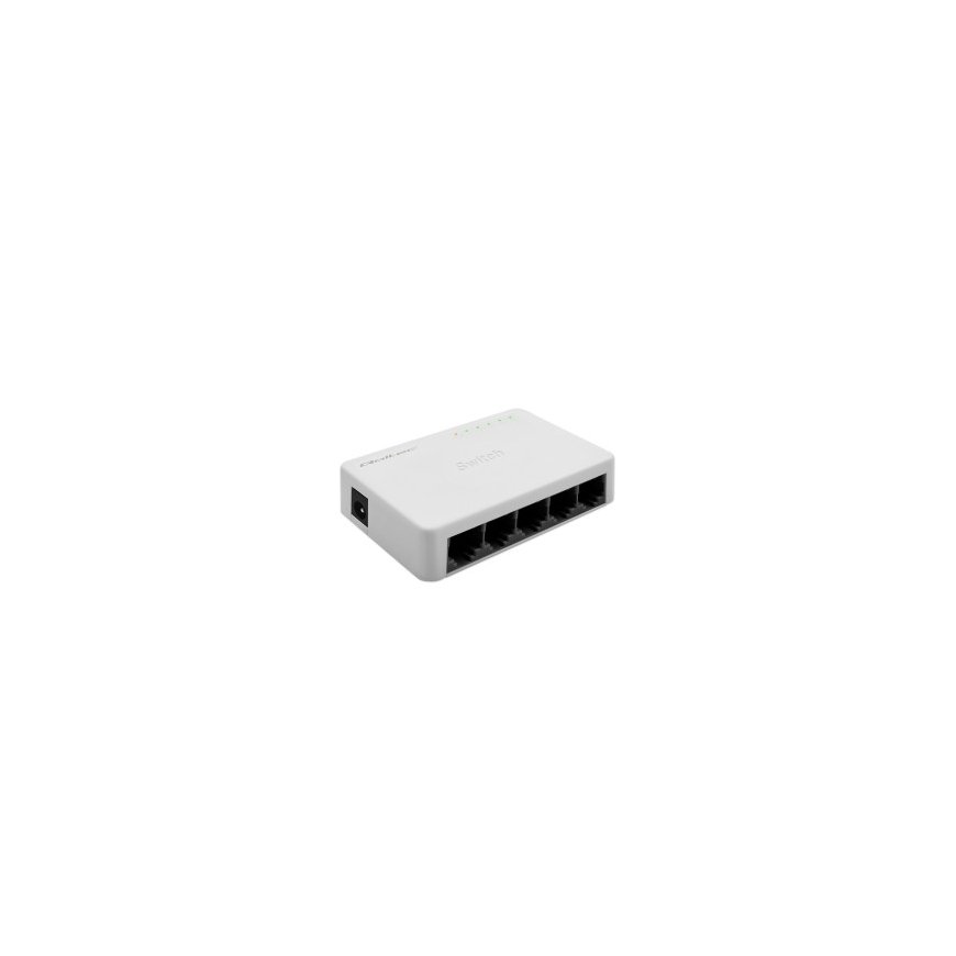 Qoltec SWITCH 8x RJ45 PoE 2x