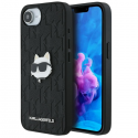 Case Karl Lagerfeld Monogram Choupette Head Pin for iPhone 16e