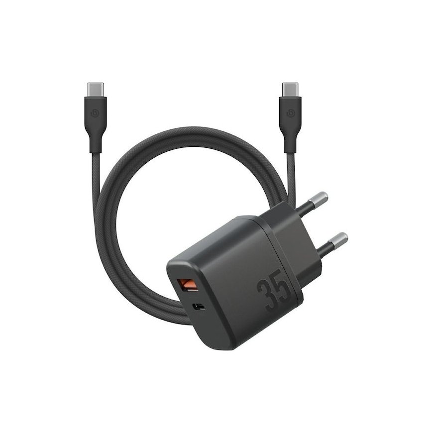 Wall Charger Bazic Goport Velox Kit 1xUSB-C 1xUSB-A GaN 35W w – 2