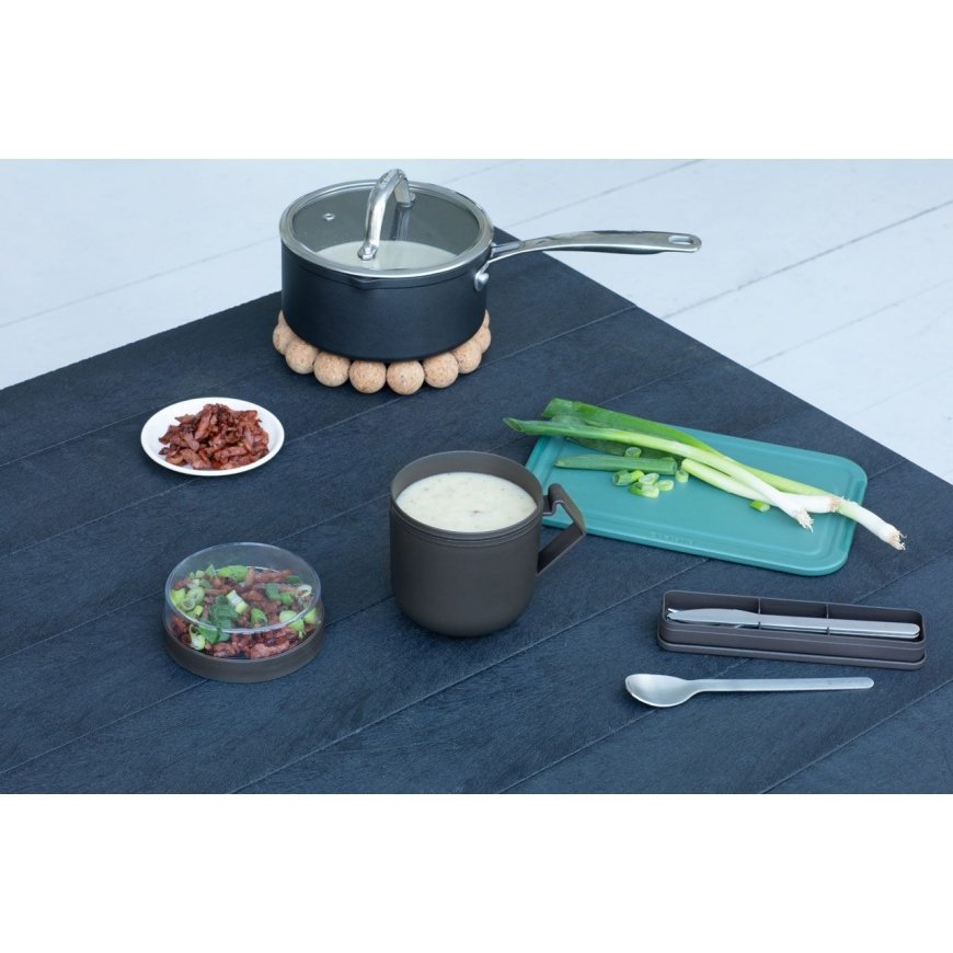 Brabantia Make & Take Apaļš Krūze 0,6 L Pelēks, Caurspīdīgs 1 pcs – 4